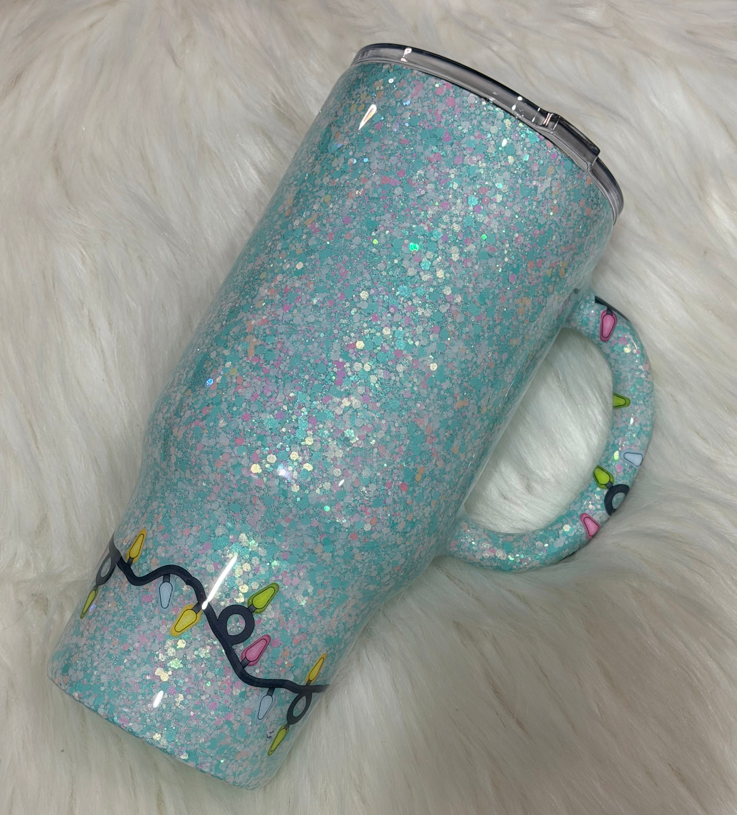 24oz Bubblegum Santa