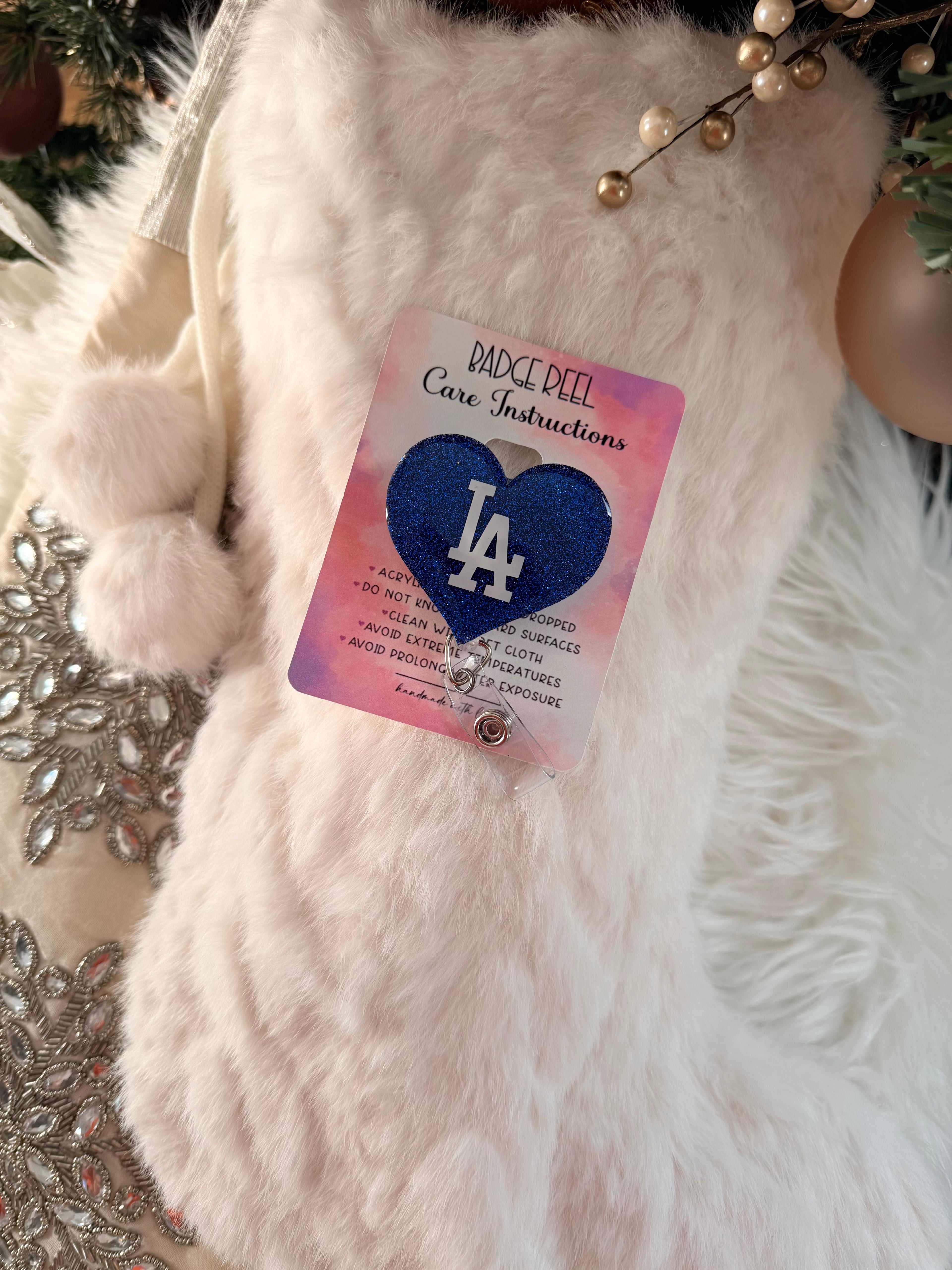 LA Dodgers Heart